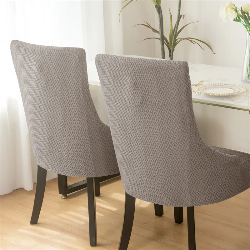 Housse pour chaise royale windsor verdi fiona capitonnée velours damassé
