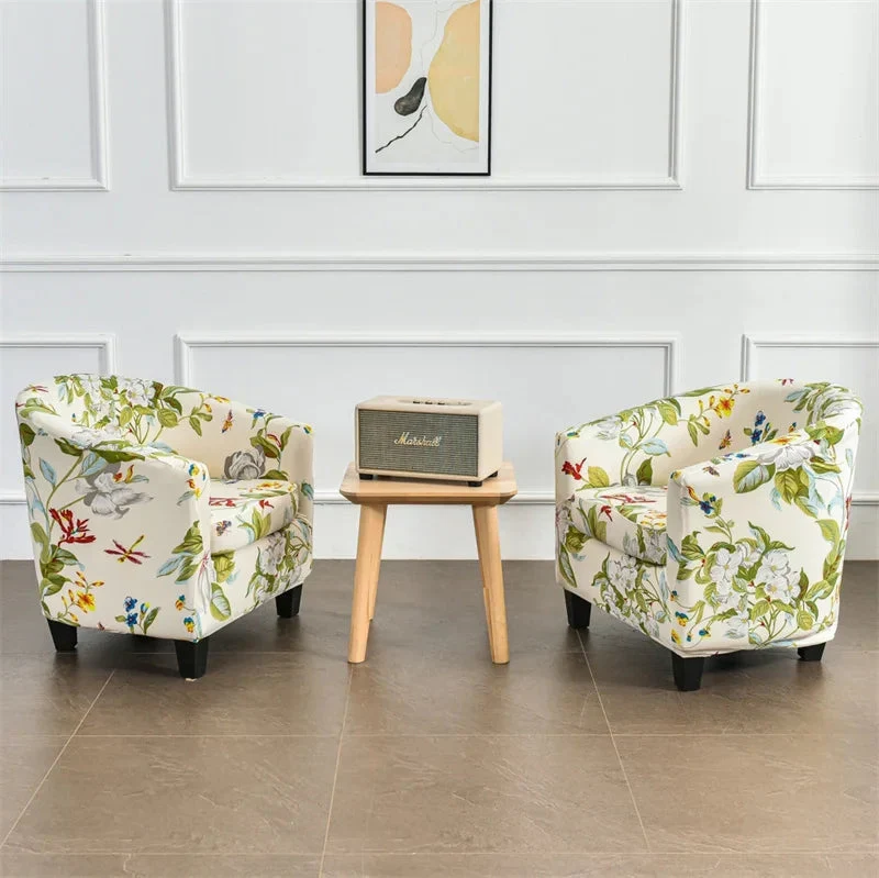 Housse de fauteuil cabriolet extensible - 17 motifs - Lot de 2 housses (Cadre et assise)