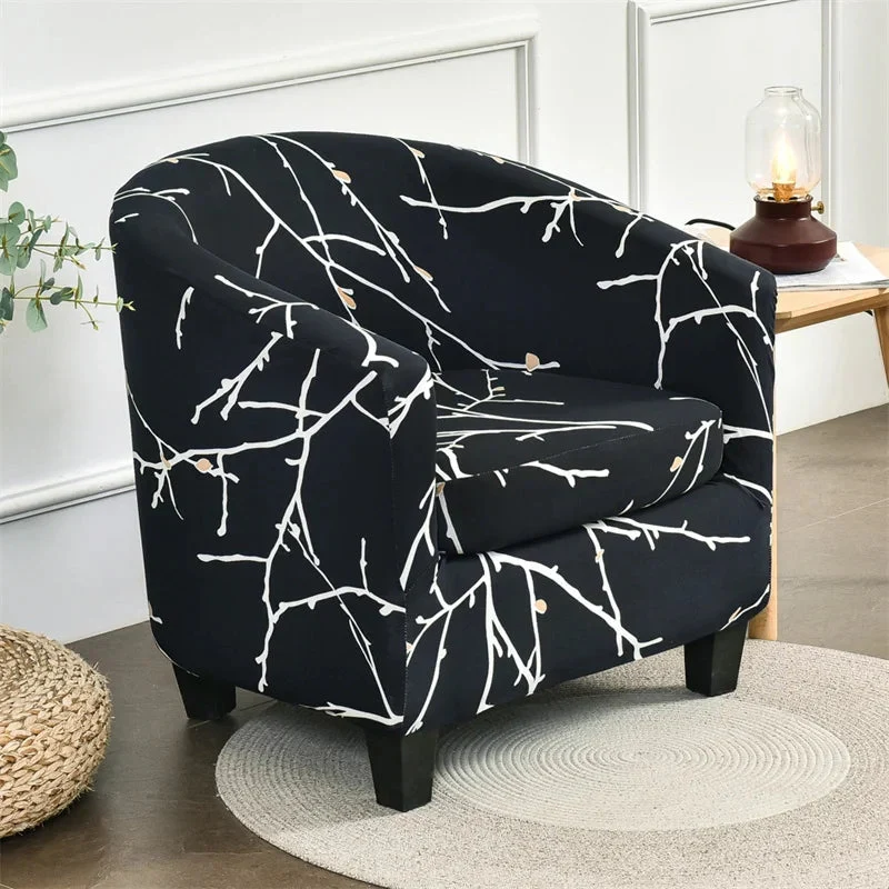 Housse de fauteuil cabriolet extensible - 17 motifs - Lot de 2 housses (Cadre et assise)