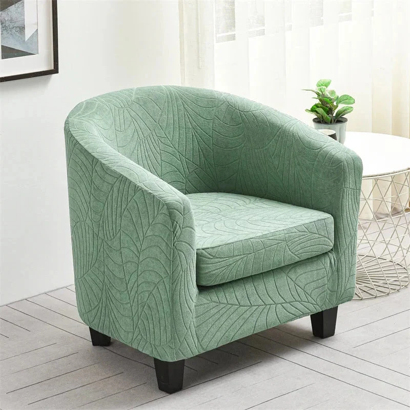 Housses pour fauteuil IKEA TULLSTA texture feuille d'hibiscus