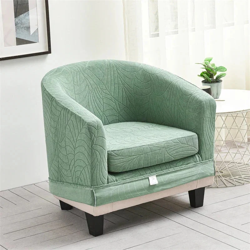 Housses pour fauteuil IKEA TULLSTA texture feuille d'hibiscus
