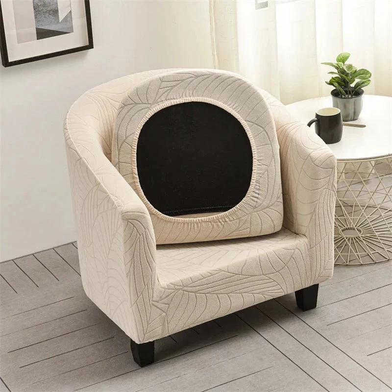 Housses pour fauteuil IKEA TULLSTA texture feuille d'hibiscus