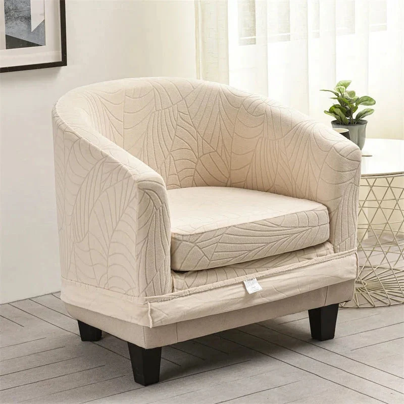 Housses pour fauteuil IKEA TULLSTA texture feuille d'hibiscus