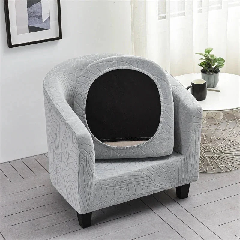 Housses pour fauteuil IKEA TULLSTA texture feuille d'hibiscus