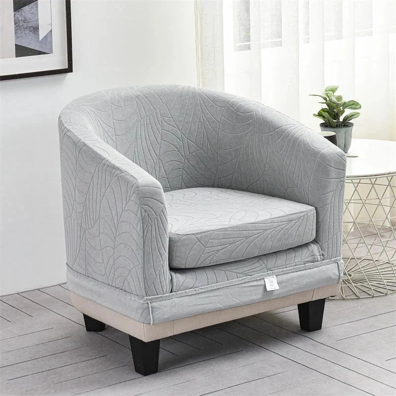 Housses pour fauteuil IKEA TULLSTA texture feuille d'hibiscus