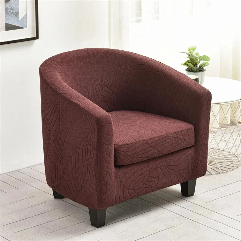 Housses pour fauteuil IKEA TULLSTA texture feuille d'hibiscus