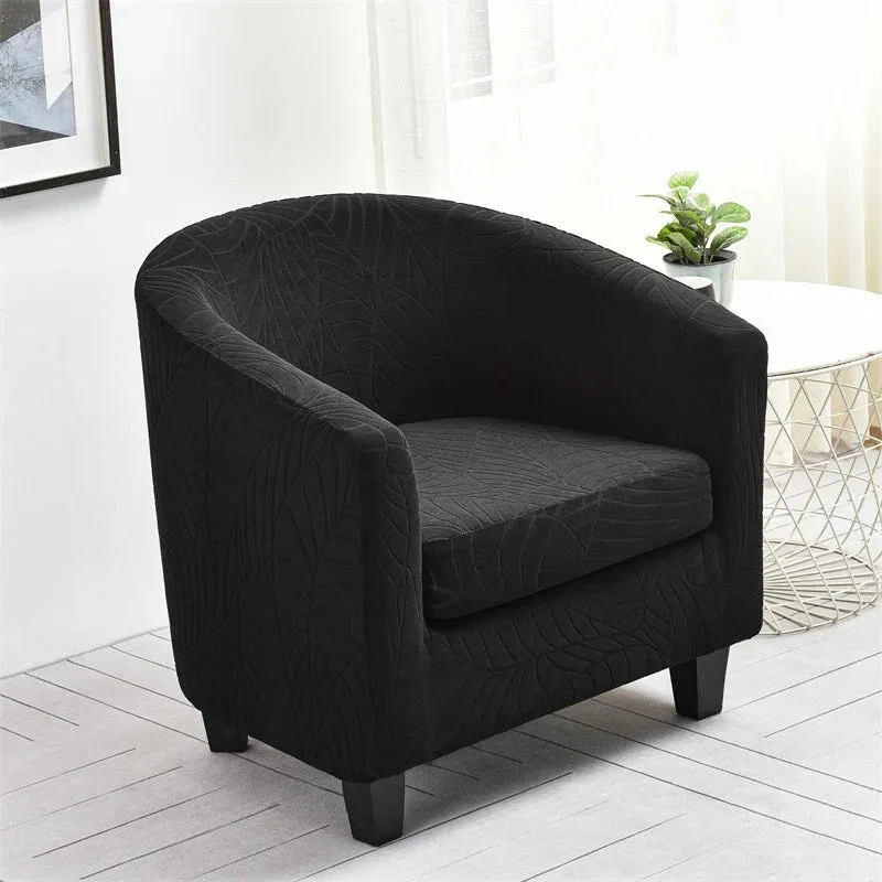 Housses pour fauteuil IKEA TULLSTA texture feuille d'hibiscus