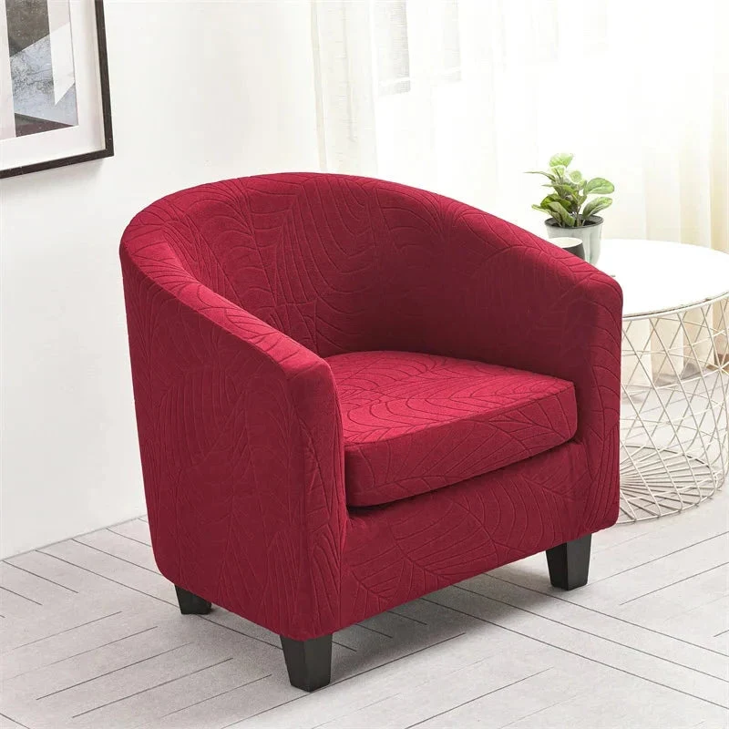 Housses pour fauteuil IKEA TULLSTA texture feuille d'hibiscus
