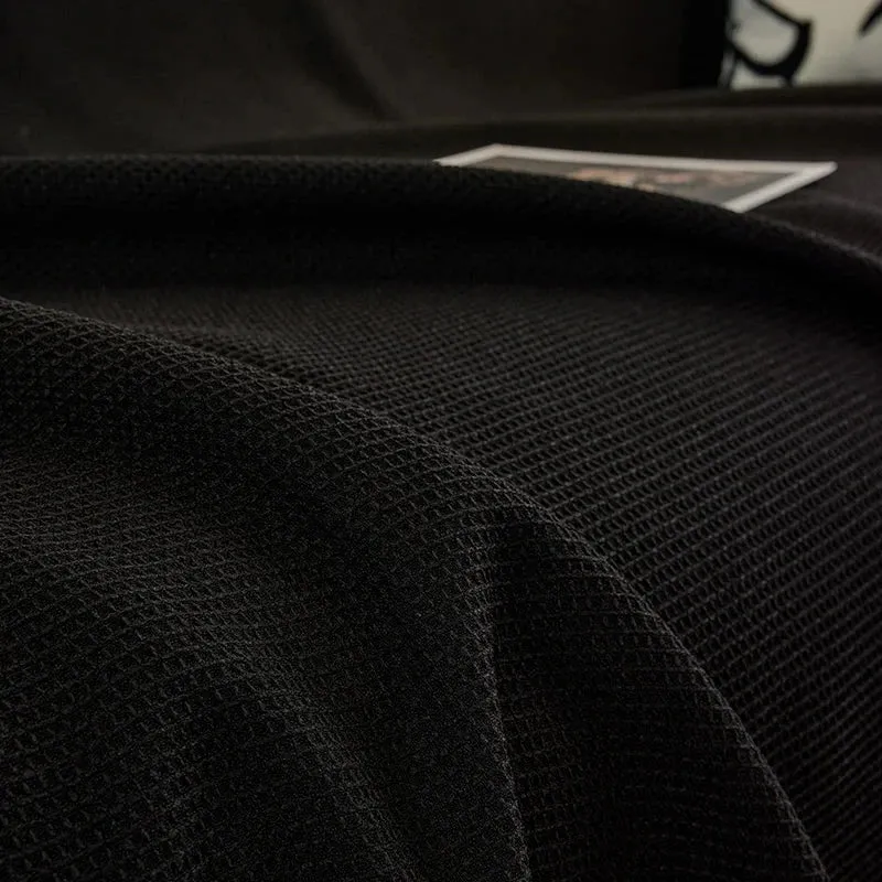 Jeté de canapé imperméable texture gaufrée