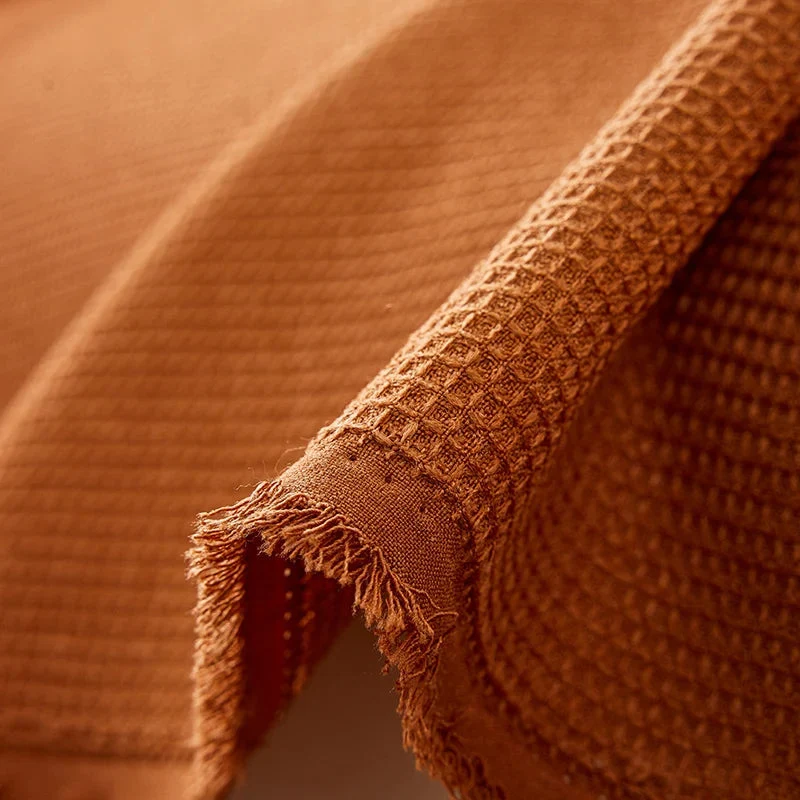 Jeté de canapé imperméable texture gaufrée