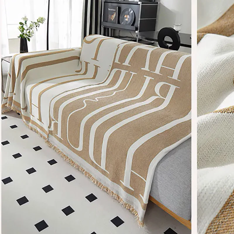 Jeté De Canapé Nubéa Beige