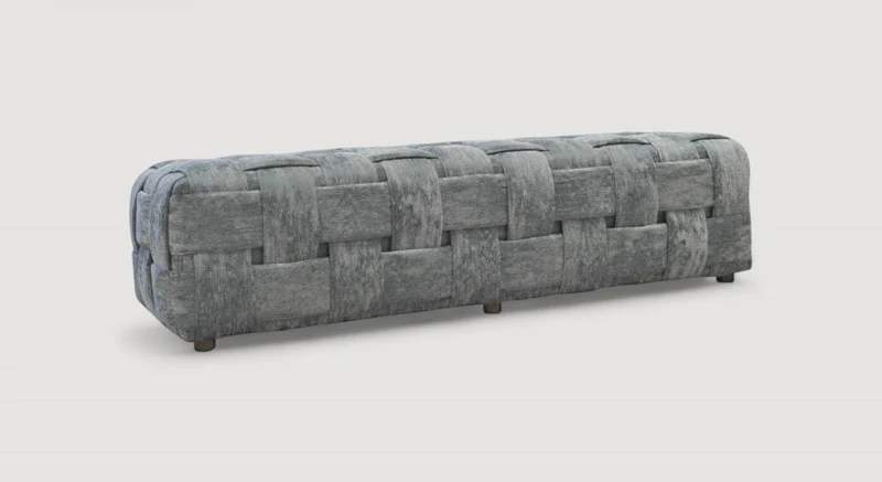 Banc de lit CHESTER 250 tissus au choix