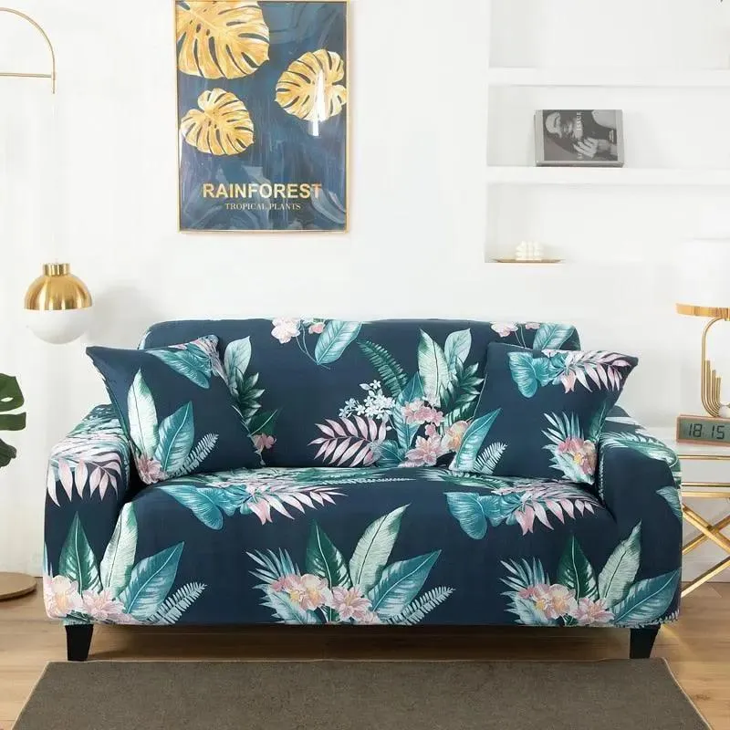 Motif Alcyone - Housse de Canapé Extensible