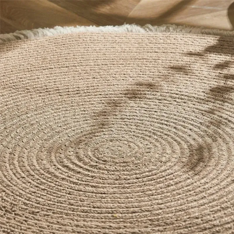 Tapis Rond Design Bohème
