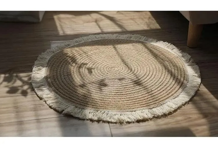 Tapis Rond Design Bohème
