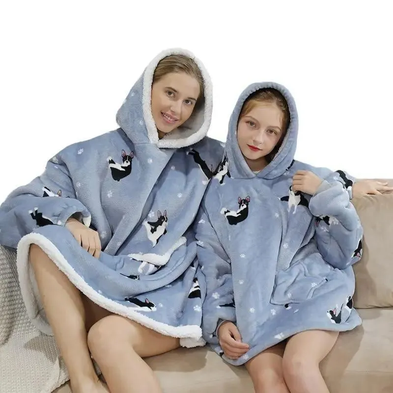 Pull Plaid Poncho Polaire - Nouvelle Collection 2026