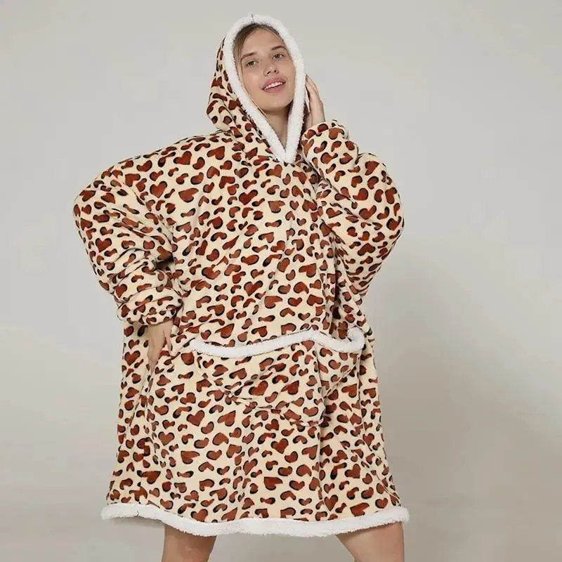 Pull Plaid Poncho Polaire - Nouvelle Collection 2026