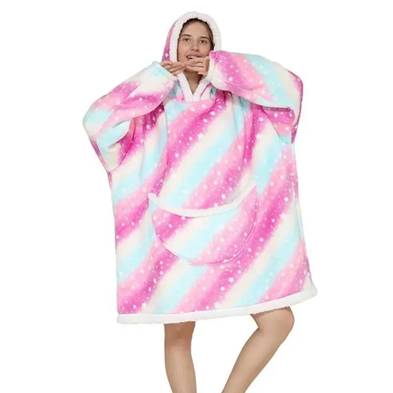 Pull Plaid Poncho Polaire - Nouvelle Collection 2026