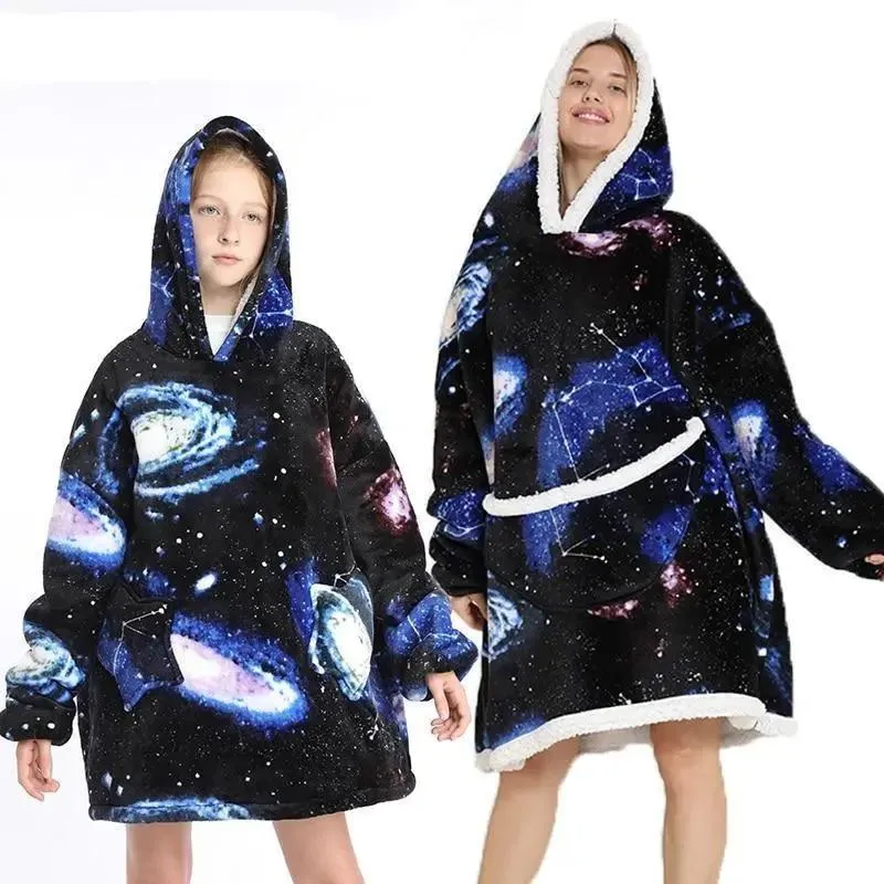Pull Plaid Poncho Polaire - Nouvelle Collection 2026
