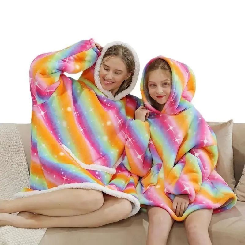 Pull Plaid Poncho Polaire - Nouvelle Collection 2026