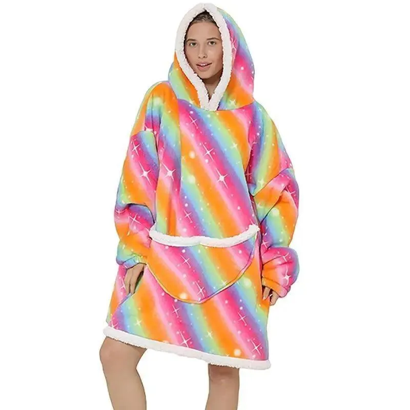 Pull Plaid Poncho Polaire - Nouvelle Collection 2026