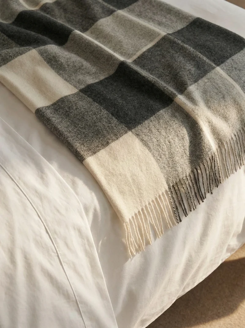 Plaid en Laine de Mérinos