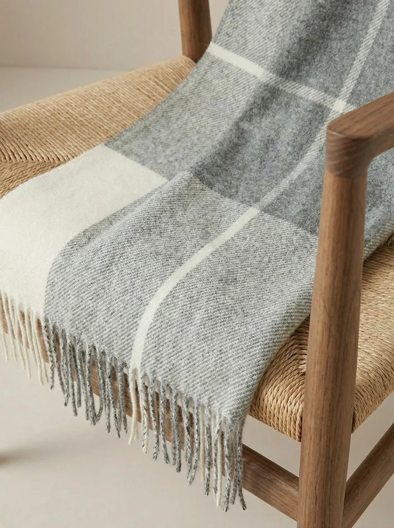 Plaid en Laine de Mérinos