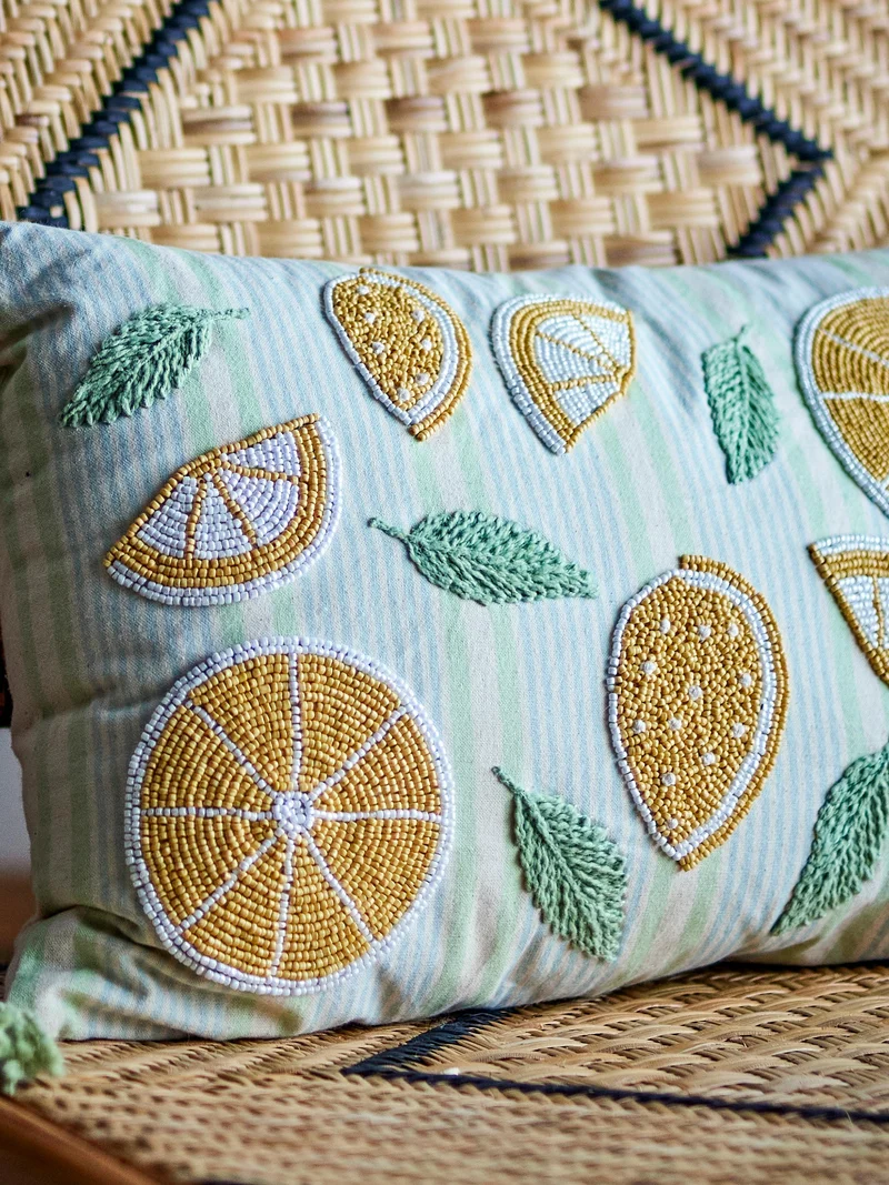 Lemon pude i bomuld, gul – Creative Collection