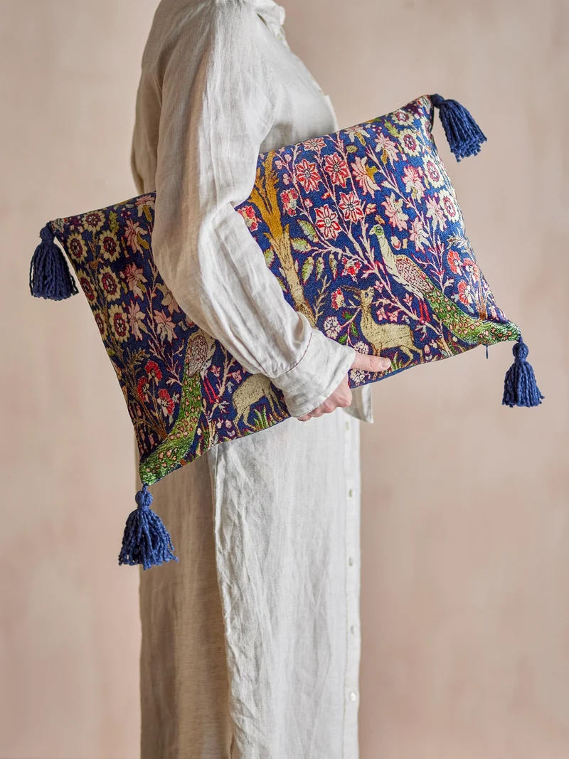 Adya pude i viskose, påfugl – Creative Collection