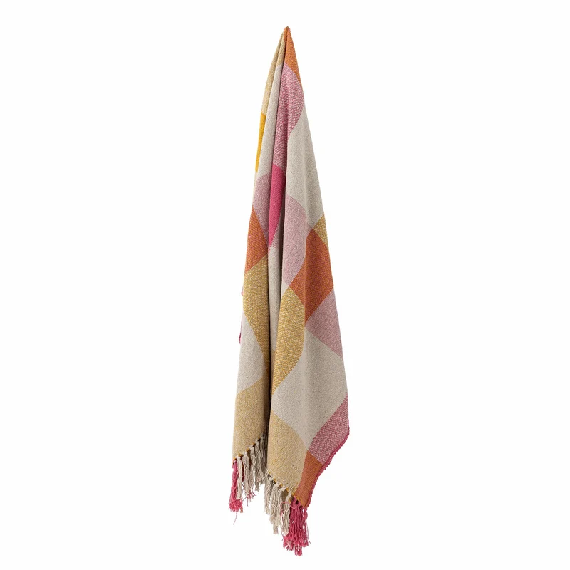 Hadley plaid i genanvendt bomuld, ternet – Creative Collection