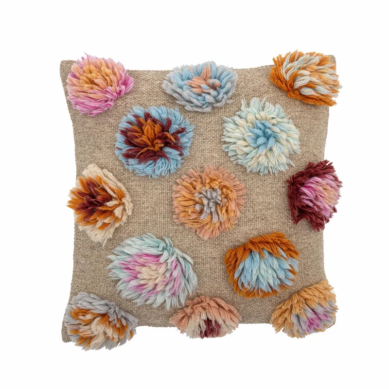 Somma blomster pude i uld – Bloomingville