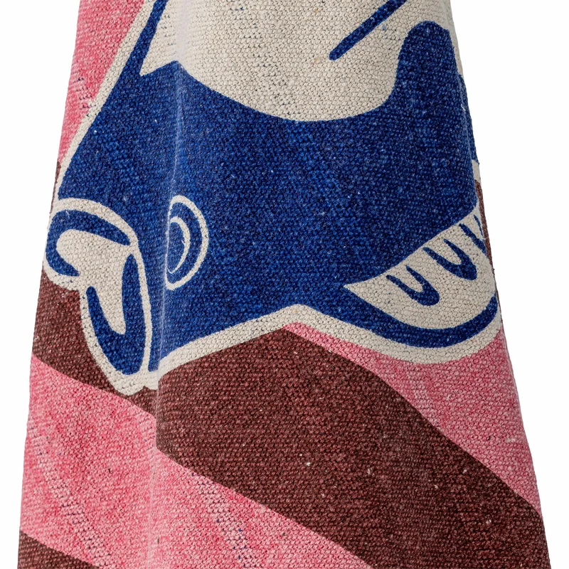 Remy plaid i genanvendt bomuld, stribet – Bloomingville