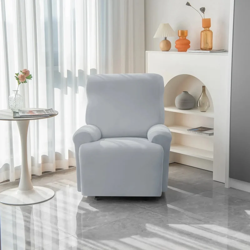 Housses de fauteuil et canapé relax inclinable relevable - couleurs unies