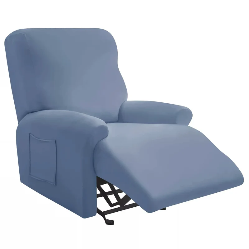 Housses de fauteuil et canapé relax inclinable relevable - couleurs unies