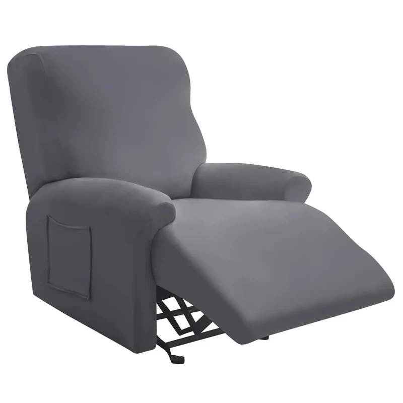 Housses de fauteuil et canapé relax inclinable relevable - couleurs unies