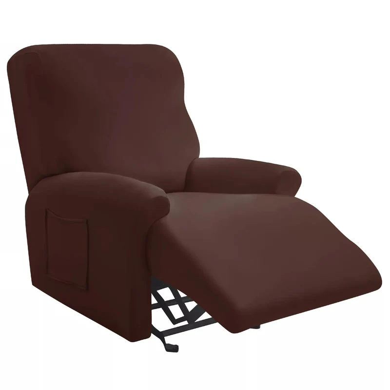 Housses de fauteuil et canapé relax inclinable relevable - couleurs unies
