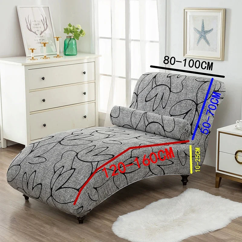 Housse pour méridienne & chaise longue extensibles en lycra