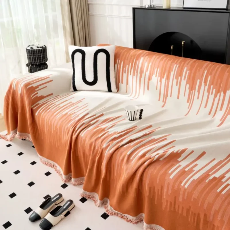 Jeté de Canapé Synera Orange