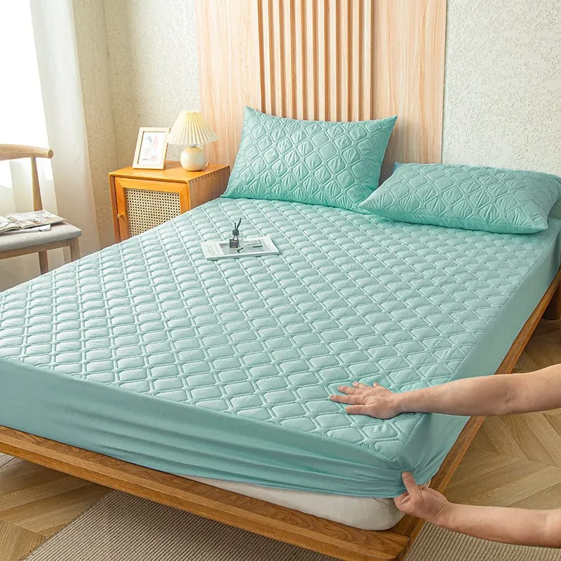 Turquoise - Drap housse Imperméable