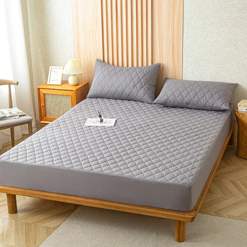 Gris - Drap housse Imperméable