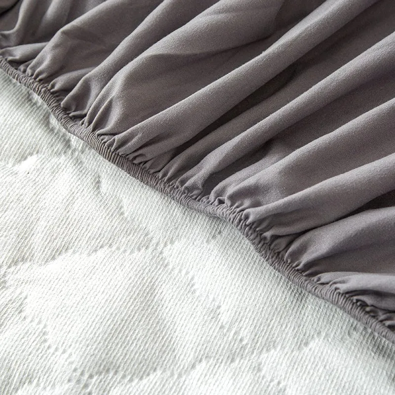 Gris - Drap housse Imperméable