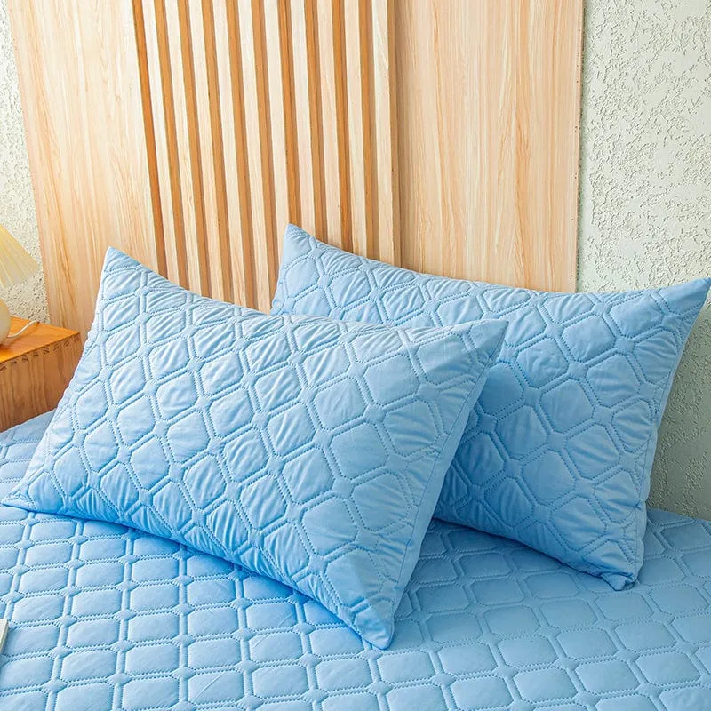 Bleu Ciel - Drap housse Imperméable