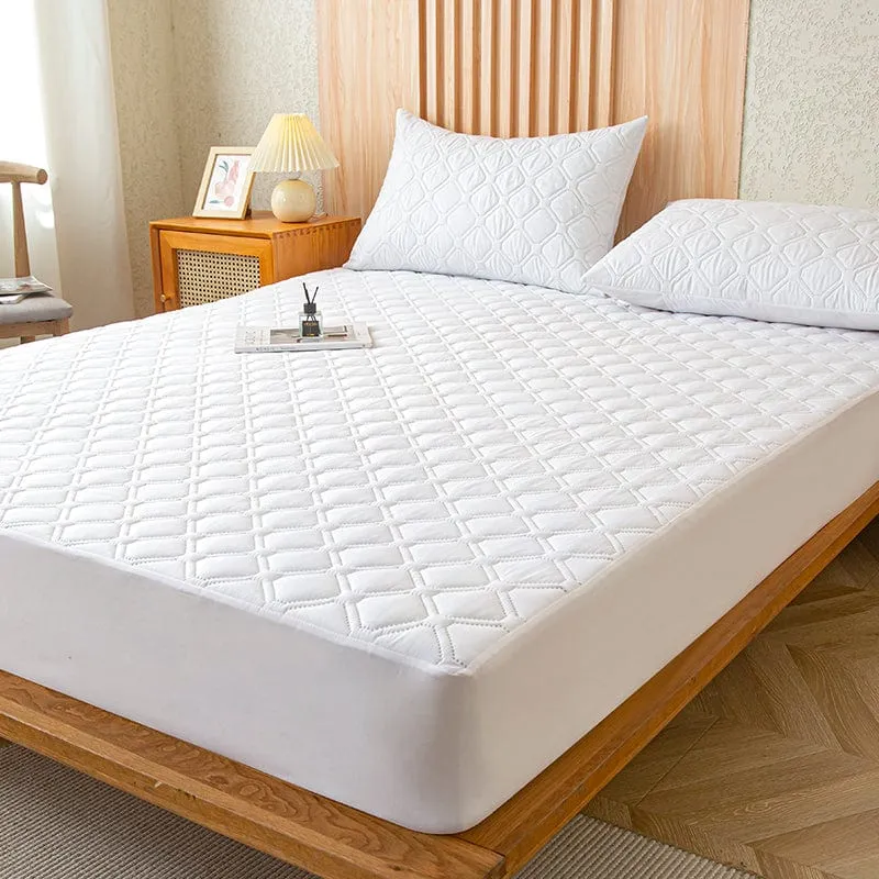 Blanc - Drap housse Imperméable