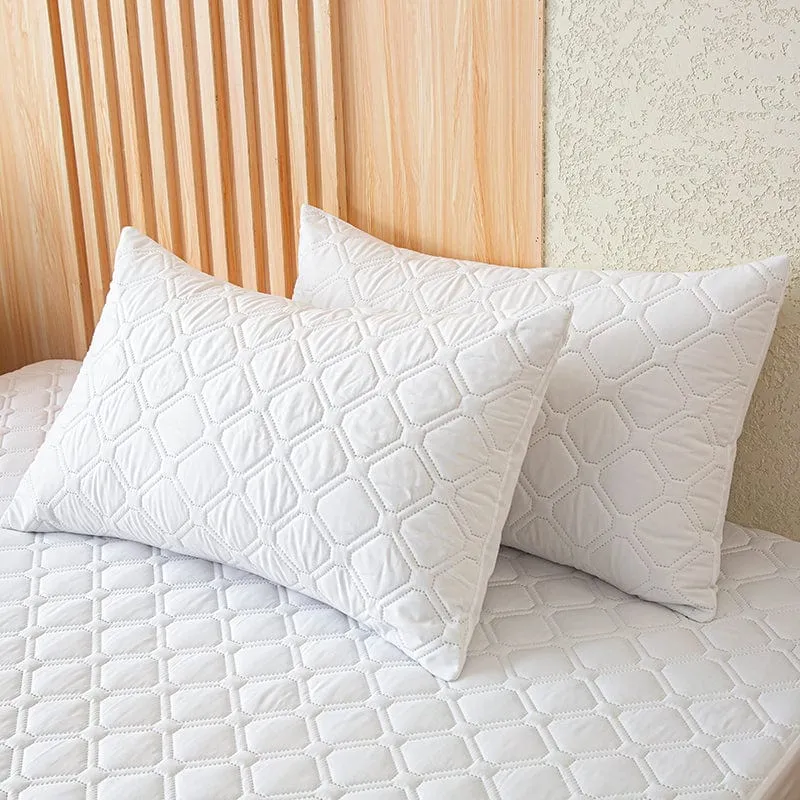 Blanc - Drap housse Imperméable
