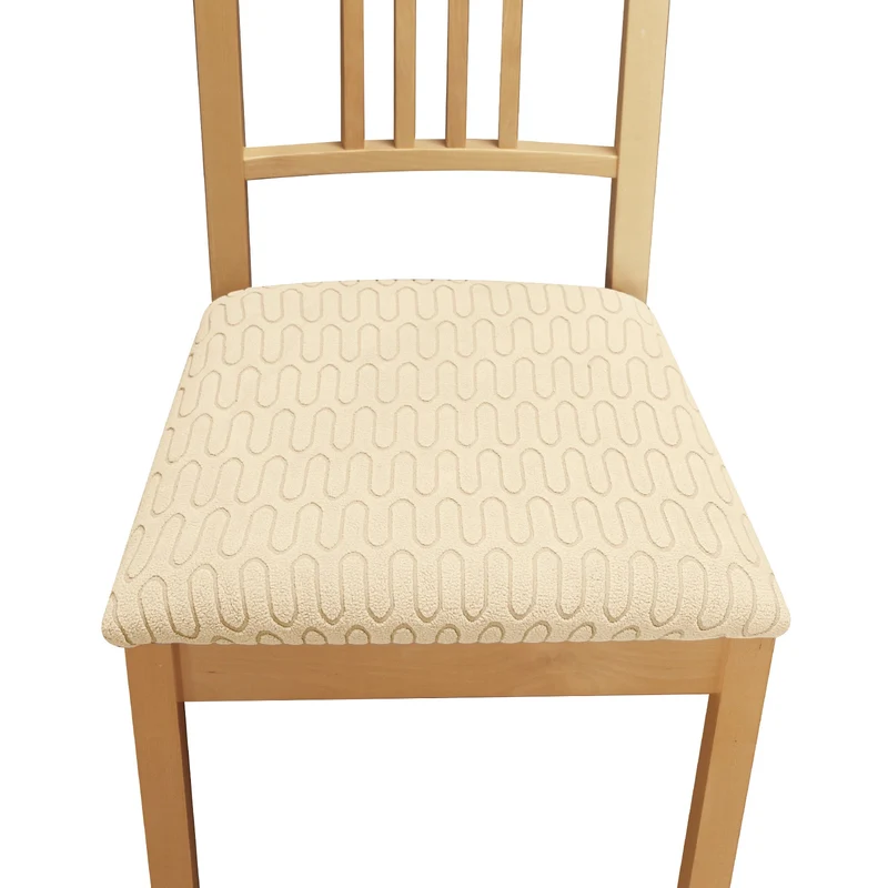 Housses pour assise de chaise extensibles jacquard