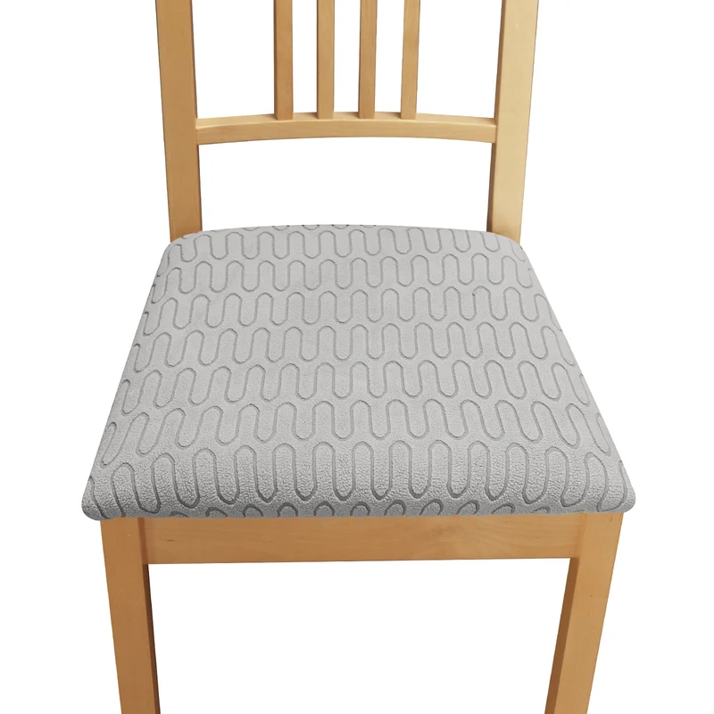 Housses pour assise de chaise extensibles jacquard