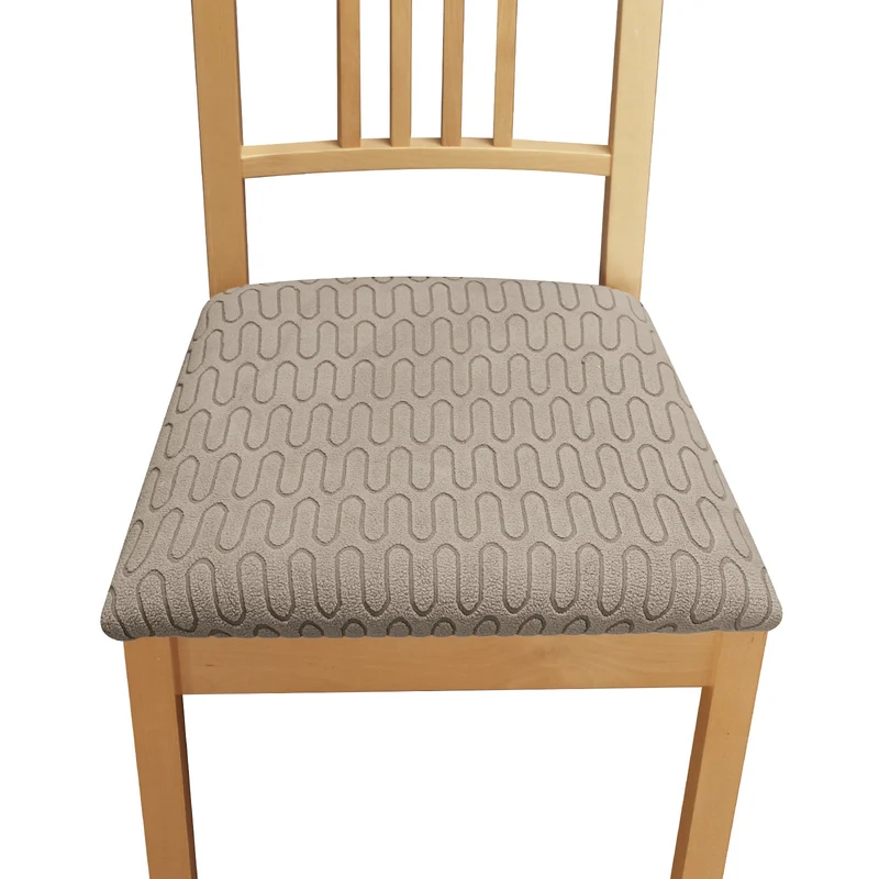 Housses pour assise de chaise extensibles jacquard
