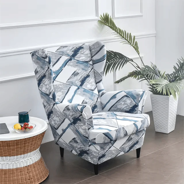Housses pour fauteuil IKEA STRANDMON et repose pieds - 21 motifs