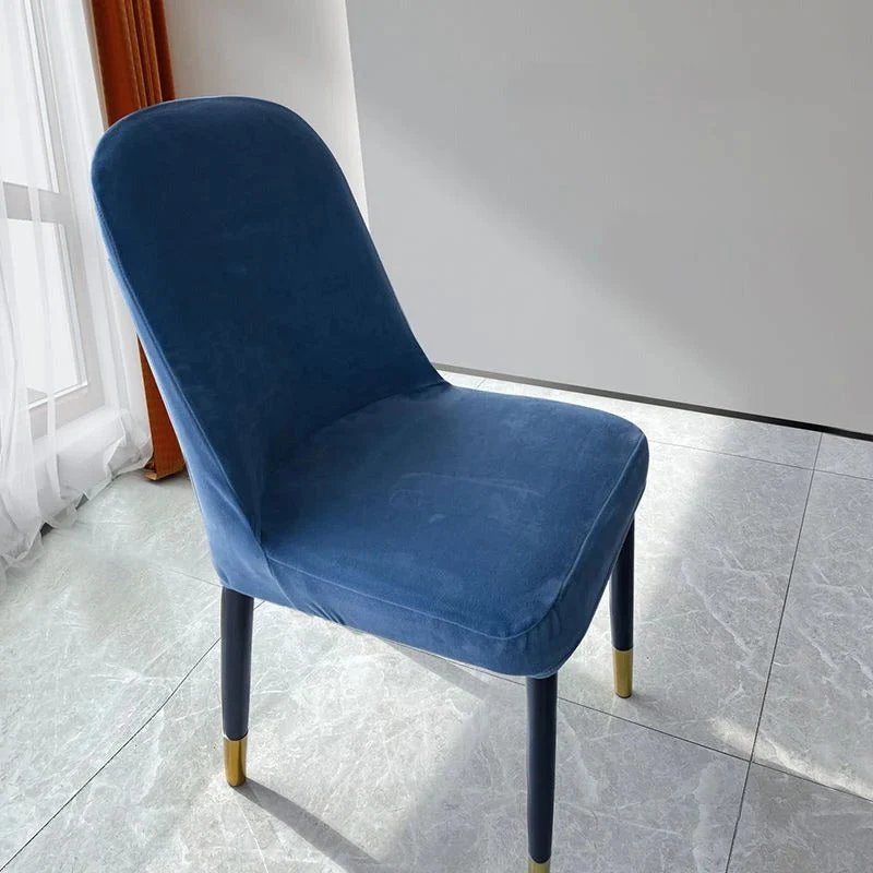 Housse de chaise incurvée extensible - Pur velours