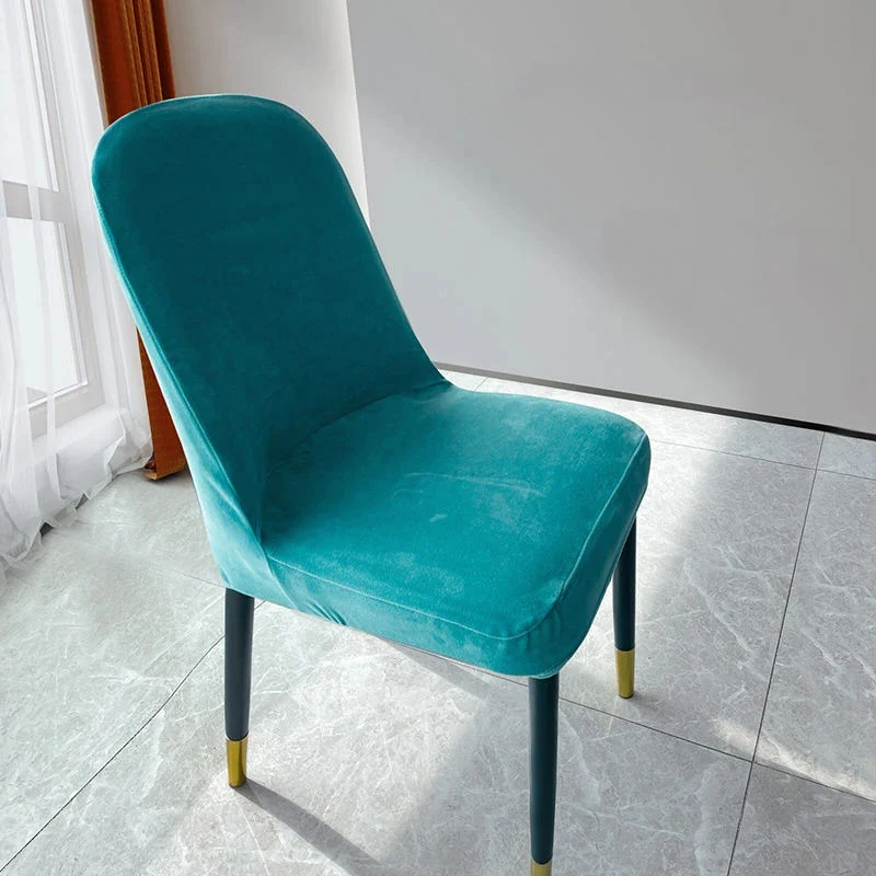 Housse de chaise incurvée extensible - Pur velours